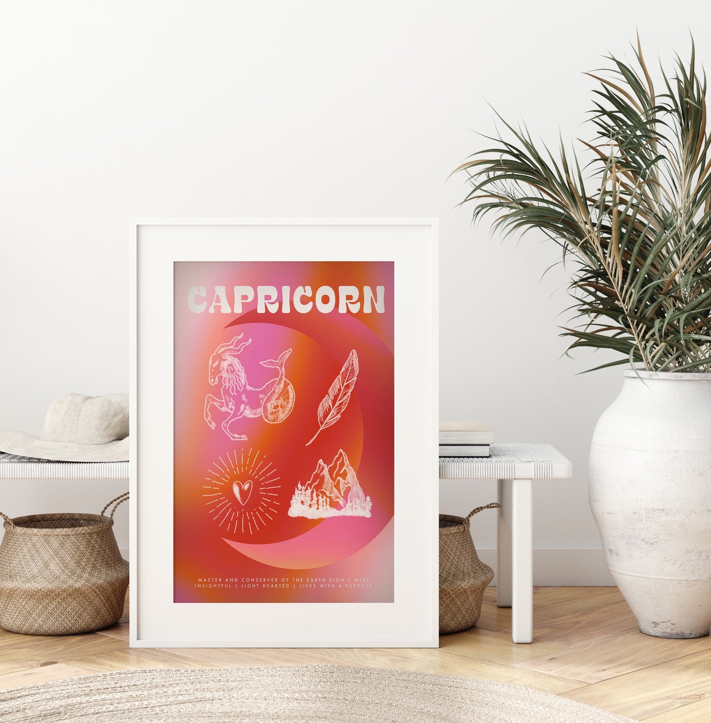 Capricorn Astrology Poster