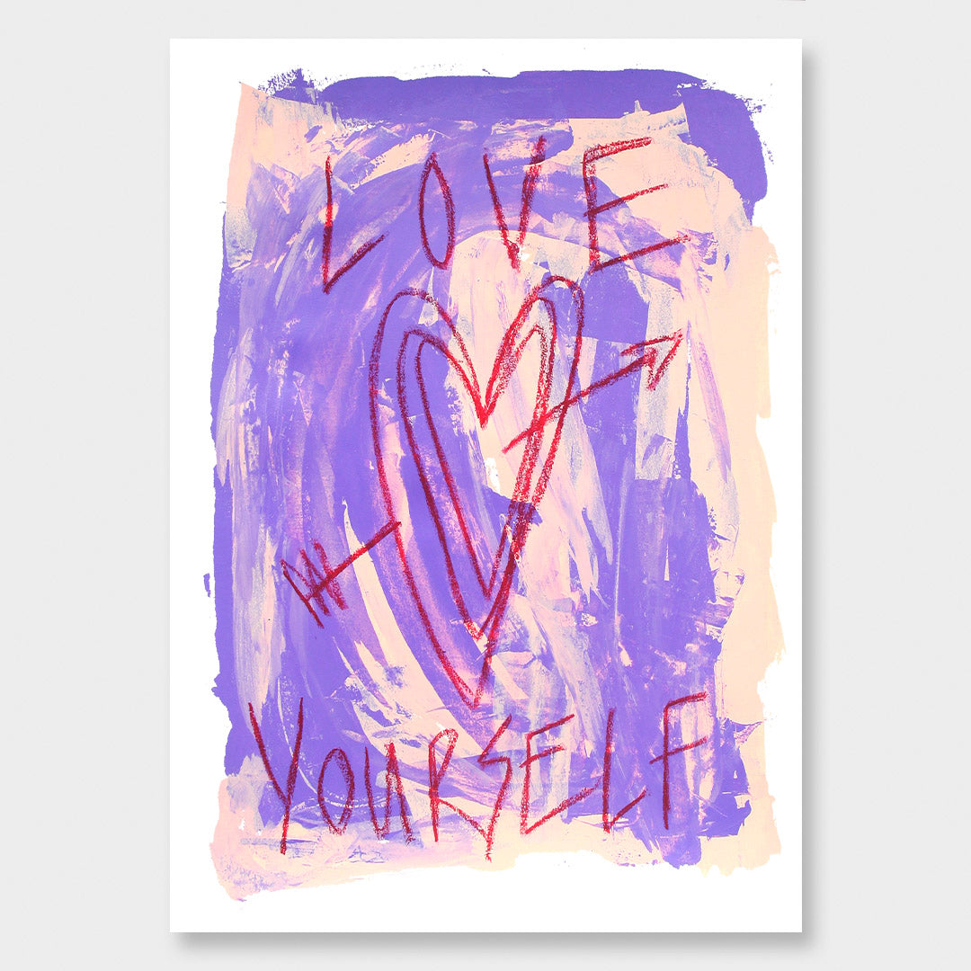 Love Yourself Art Print