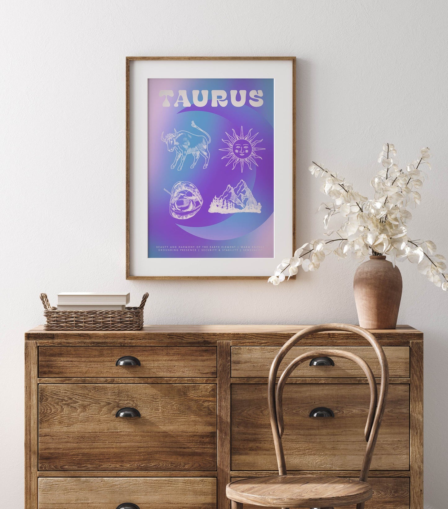 Taurus Astrology Poster