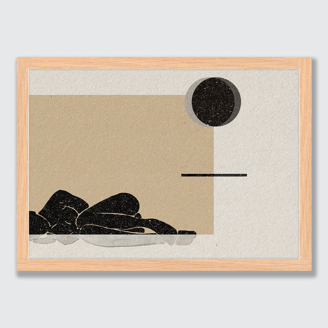 Full moon Art Print