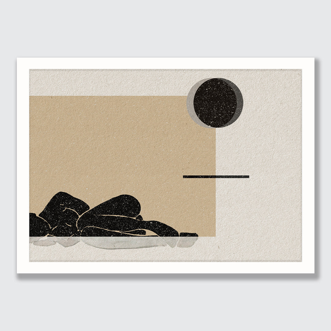 Full moon Art Print