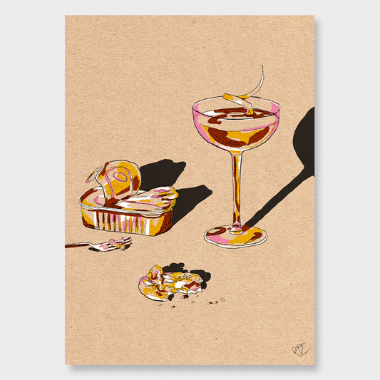 Late nights Art Print