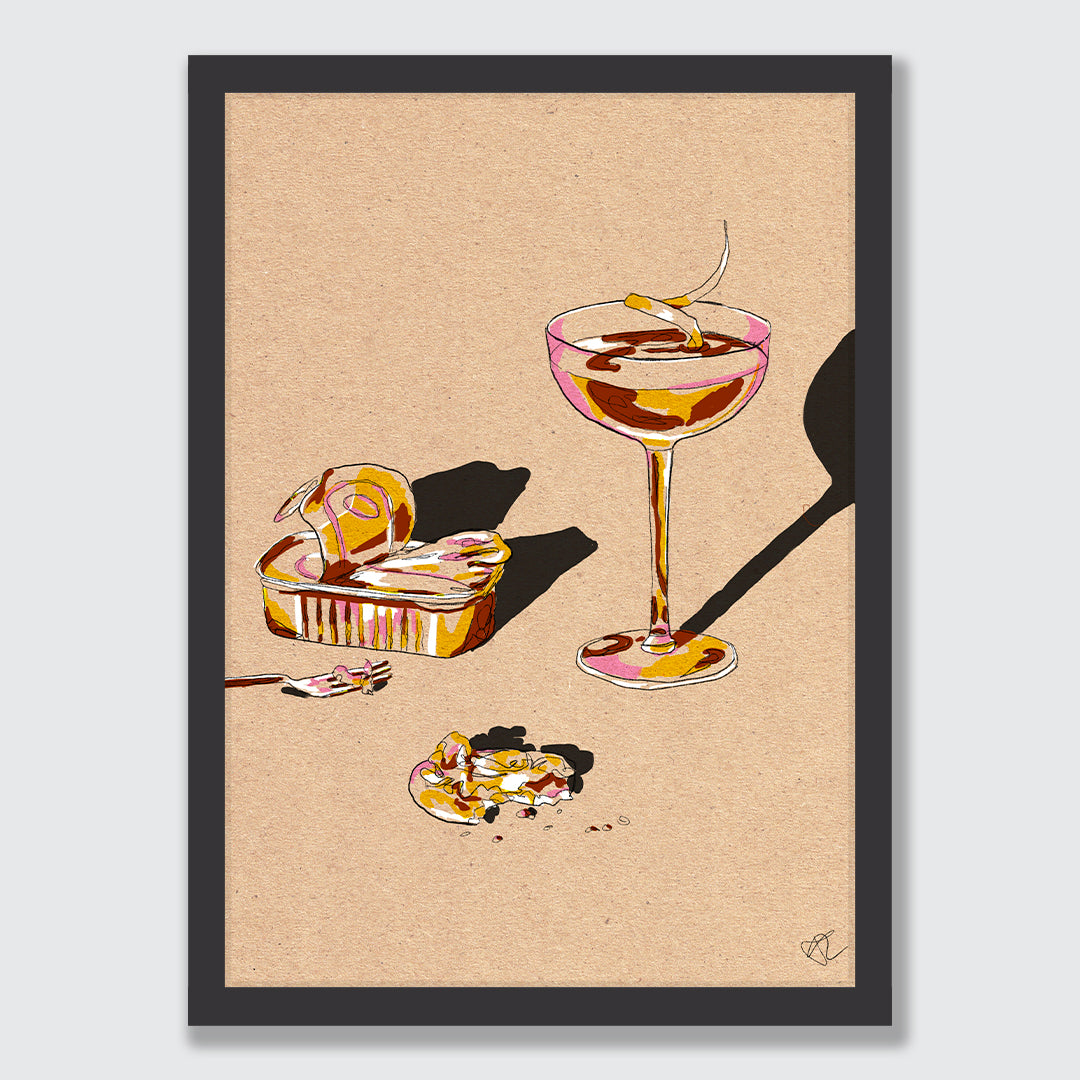 Late nights Art Print