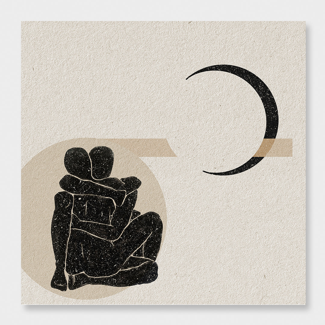 New moon Art Print
