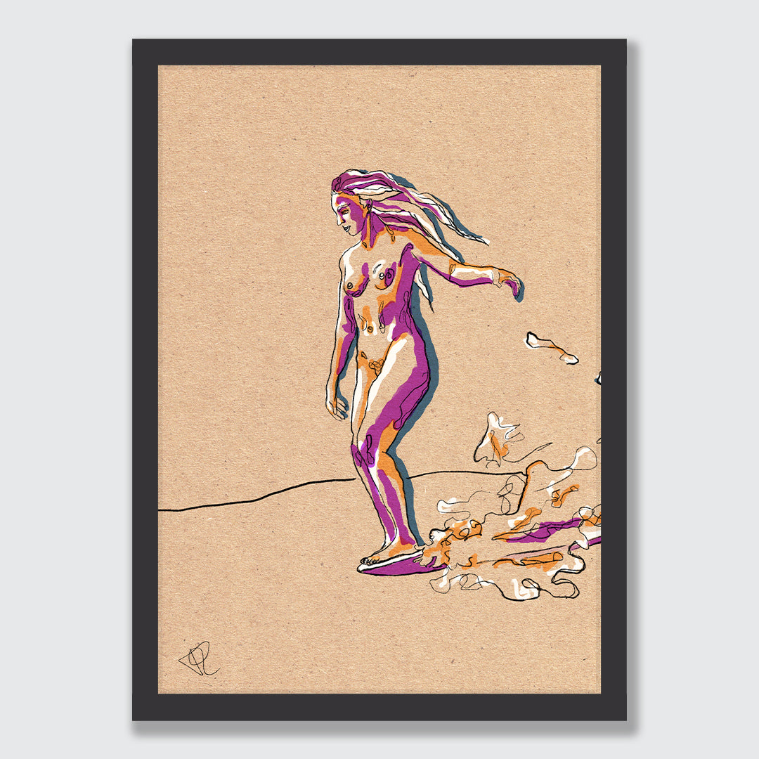 Rider of the sun Art Print