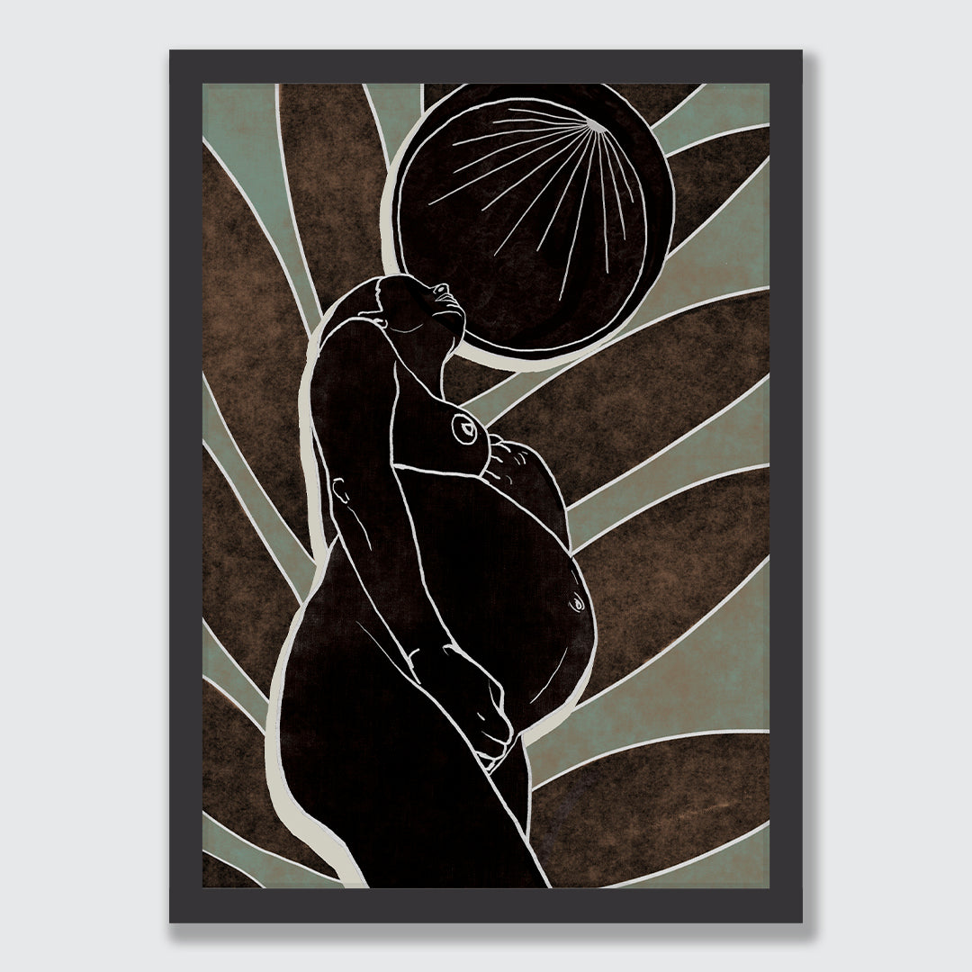 Wāhine māmā Art Print
