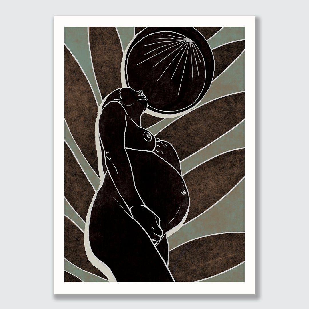 Wāhine māmā Art Print