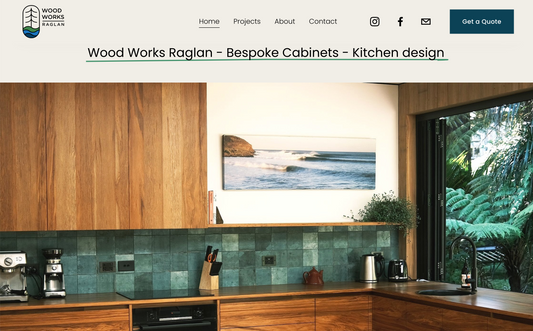 Web Design Wood Works