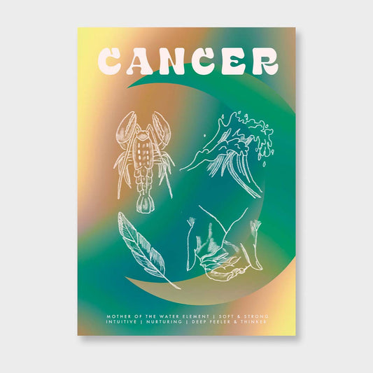 Cancer Astrology Poster