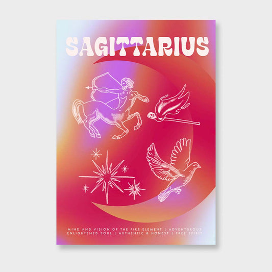 Sagittarius Astrology Poster