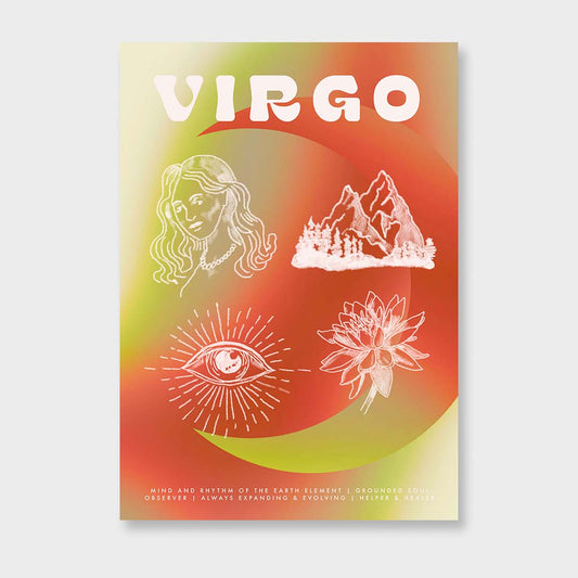 Virgo Astrology Poster